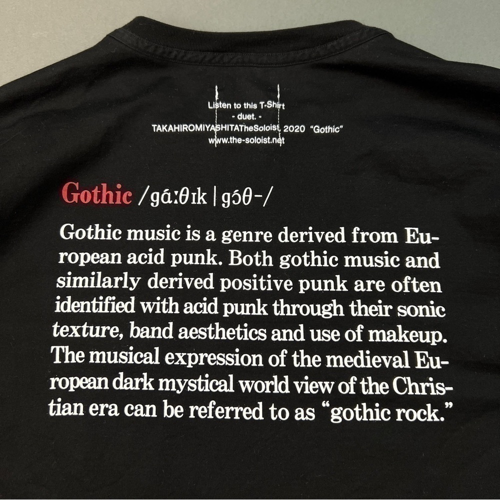 TAKAHIROMIYASHITATheSoloist Gothic Shirt - Picture 4 of 8